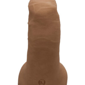 Signature Cocks Leo Vice 6 Inch ULTRASKYN Cock with Removable Vac-U-Lock Suction Cup Caramel