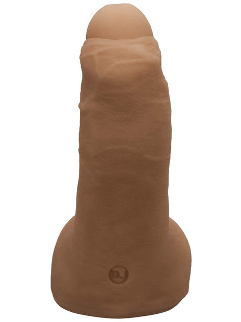 Signature Cocks Leo Vice 6 Inch ULTRASKYN Cock with Removable Vac-U-Lock Suction Cup Caramel
