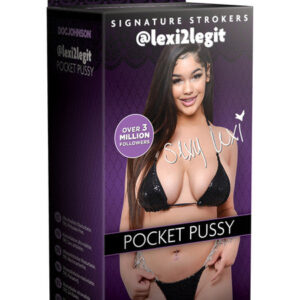 Signature Strokers Girls Of Social Media Lexi2legit Ultraskyn Pocket Pussy