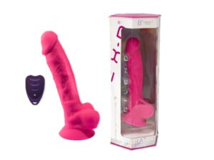 Silexd 8" Model 1 Motor + LRS Pink Dildo