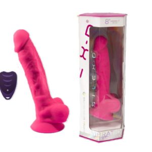 Silexd 8" Model 1 Motor + LRS Pink Dildo
