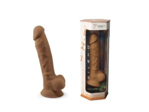 Silexd 9" Model 1 Caramel Dildo