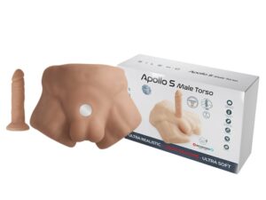 Silexd Apollo S Liquid Silicone Half Torso + 7" Dildo Caramel Masturbator Silexd Apollo S Liquid Silicone Half Torso + 7" Dildo Caramel Masturbator