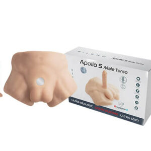 Silexd Apollo S Liquid Silicone Half Torso + 7" Dildo Flesh Masturbator