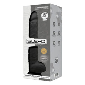 Silexd Silxed 15" Model 1 Black Dildo