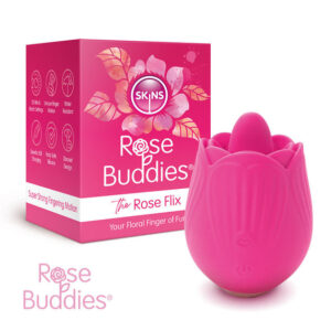 Skins Rose Buddies Rose Flix Flicking Clitoral Vibrator