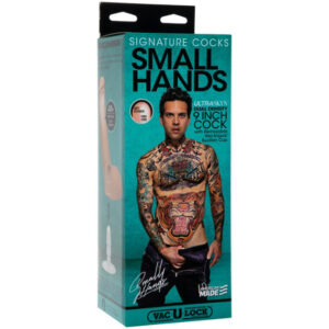 Small Hands Cock w Removable Vac-U-Lock Suction Cup Vanilla Small Hands Cock w Removable Vac-U-Lock Suction Cup Vanilla