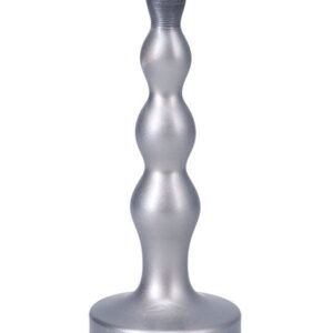 Tantus Ripple Small Anal Beads - Silver