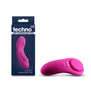 Techno - Lucy - Magenta - Magenta USB Rechargeable Panty Vibrator with App Control Techno - Lucy - Magenta - Magenta USB Rechargeable Panty Vibrator with App Control