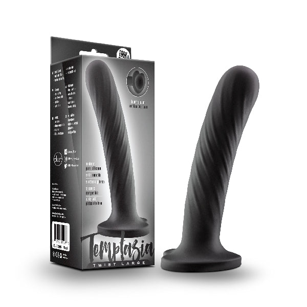 Temptasia Twist Large - Blush Novelties Vibrating/Thrusting Dildos