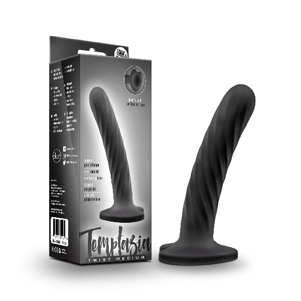 Temptasia Twist Medium - Blush Novelties Vibrating/Thrusting Dildos