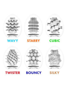 Tenga Egg Variety Pack Standard Disposable Masturbator Sleeves