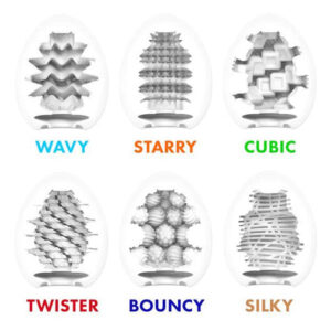 Tenga Egg Variety Pack Standard Disposable Masturbator Sleeves