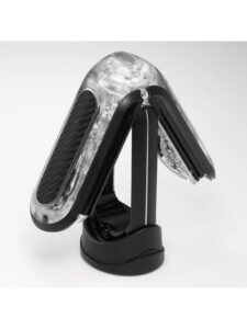 Tenga Flip Zero Gravity Electronic Vibration Masturbator - Strong Black