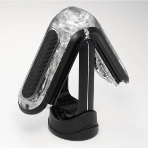 Tenga Flip Zero Gravity Electronic Vibration Masturbator - Strong Black