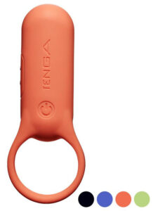 Tenga Pairing+ Powerful Vibrating Couples Ring - Coral