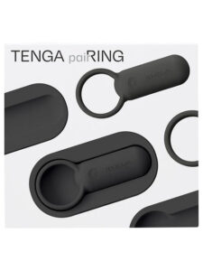Tenga Pairing Vibrating Couples Ring - Black