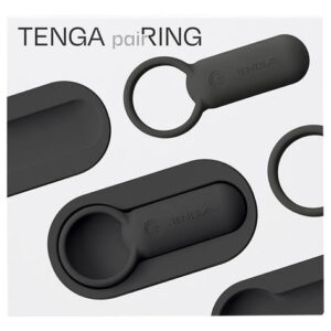 Tenga Pairing Vibrating Couples Ring - Black