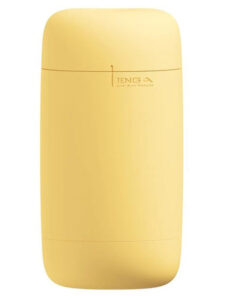 Tenga Puffy Custard Yellow Soft-Touch Masturbator