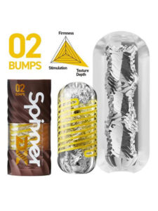 Tenga Spinner Dx 02 Bumps Rotating Masturbator