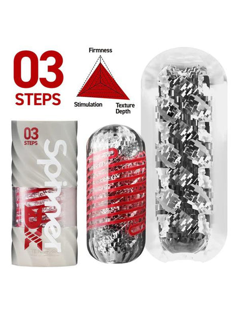 Tenga Spinner Dx 03 Steps Rotating Masturbator