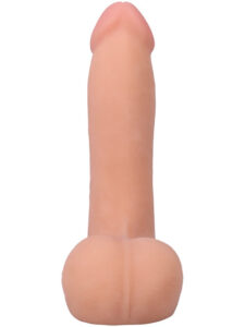 The Realistic Cock - With Removable Vac-U-Lock Suction Cup - ULTRASKYN - 7 Inch (with balls) Vanilla