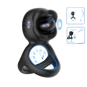 Tongue Licking Dual Rings Vibrating Sex Ring – Amplify Every Male Adult Experience