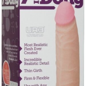 Vac-U-Lock Attachment -Thin Ur3 Dong White 7"