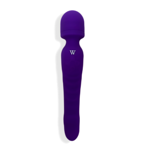 Venus - The Dual-Head Wand Vibrator/ Soft, Warming Dildo