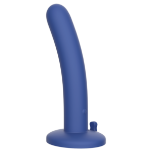 Vibrating Strap-on Dildo 5" - Suction Cup and Harness Compatible