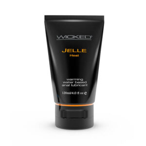 Wicked Jelle Heat Anal Lubricant - Warming Water-Based Gel