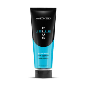 Wicked Jelle Plus - Relaxing Water Based Anal Lubricant - 240 ml Bottle