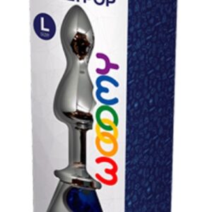 Wooomy Lollypop Double Ball Metal Plug Blue L