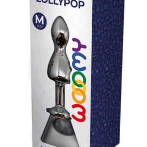 Wooomy Lollypop Double Ball Metal Plug White M