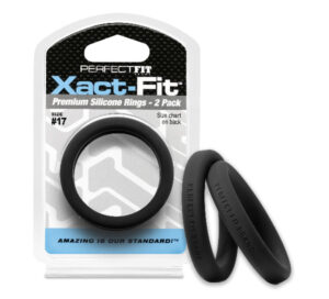 Xact-Fit #17 1.7in Silicone Erection Ring 2-Pack, Perfect Fit