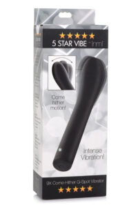 XR Brands Inmi Shegasm 5 Star Come Hither G-Spot Vibrator - Black XR Brands Inmi Shegasm 5 Star Come Hither G-Spot Vibrator - Black