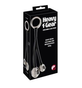 You2Toys Heavy Gear cock ring & ass plugs