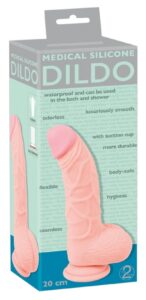 You2Toys Medical Silicone 8" Curved Dildo - Flesh You2Toys Medical Silicone 8" Curved Dildo - Flesh