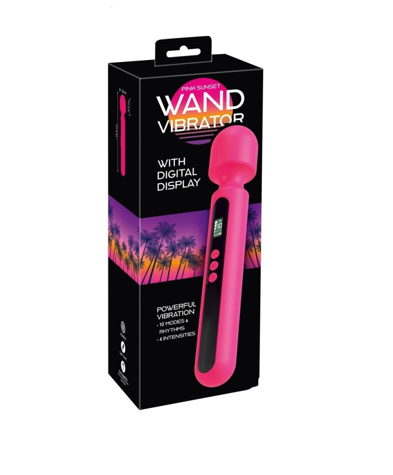 You2Toys Pink Sunset Wand Vibrator