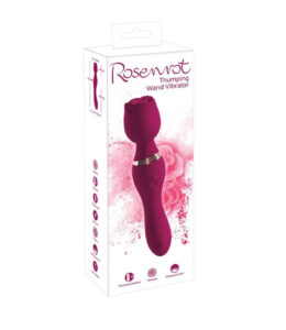 You2Toys Rose Thumping Wand Vibrator