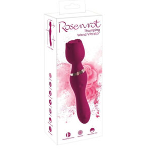 You2Toys Rose Thumping Wand Vibrator